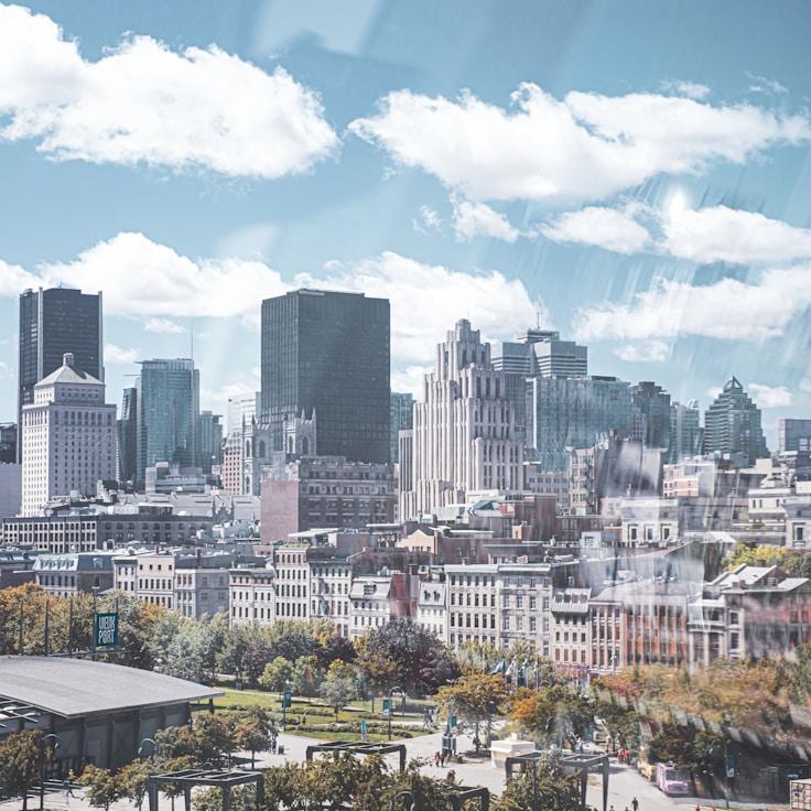 City skyline in Lisbon, Portugal